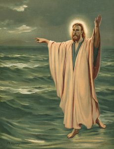 Christus geht auf dem Meer
