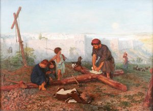 Wo sie ihn kreuzigten, 1862 von Philip Richard Morris