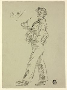Britischer Seemann auf Landurlaub von Philip William May