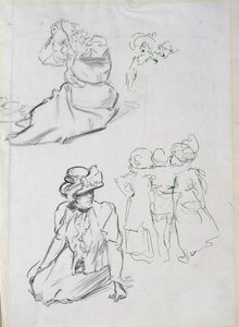 Studien auf Hampstead Heath von Philip William May