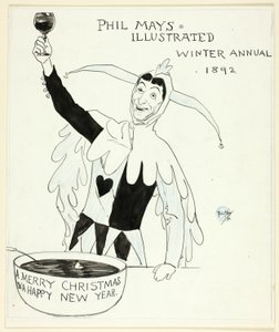 Studie für das Cover von Philip William May