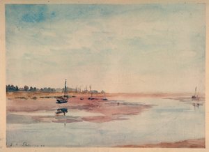 Gestrandete Fischerboote, Maldon