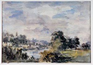 Ansicht in der Nähe von Bridgnorth, ca. 1925 von Philip Wilson Steer