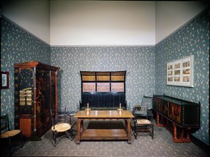 William Morris Interieur, ca. 1860 von Philip and Morris William (1833 96) Webb
