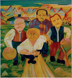 Kegler auf der Alp von Philipp Bauknecht