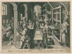 Druckerei, 1570-1580