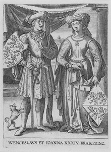 Wenzel I., Herzog von Luxemburg und Johanna, Herzogin von Brabant