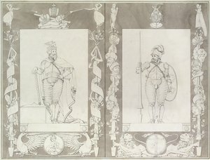 Karl der Große (742-814) und Heymon, 1804-5