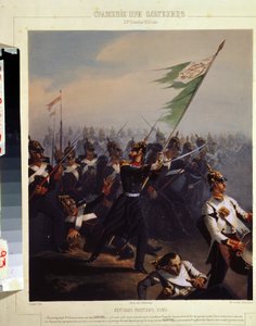 Die Schlacht von Oltenitza am 4. November 1853