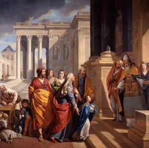 Die Darstellung der seligen Jungfrau Maria von Philippe de Champaigne