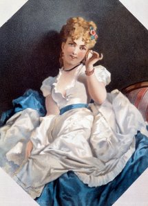 Die Frau in der Muschel von Philippe Jacques Linder