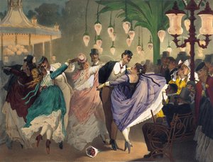 Walzer im Bal Mabille von Philippe Jacques Linder