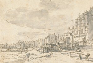 Die Front in Brighton von Philippe Jacques de Loutherbourg