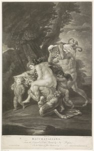 Bacchantinnen von Philippe Joseph Tassaert