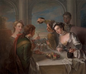 Der Geschmackssinn von Philippe Mercier
