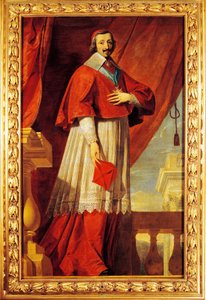 Porträt von Kardinal Richelieu