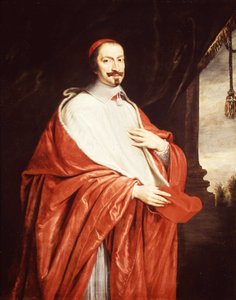 Porträt von Mazarin - von Champaigne, Versailles