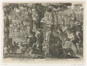 Affenjagd von Philips Galle