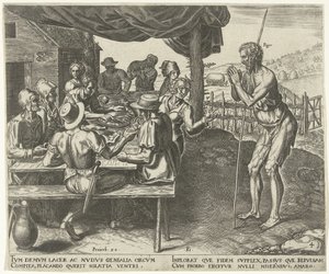 Der Faulenzer darf nach der Ernte nicht mitessen