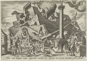 Die Zerstörung des Turms von Babel