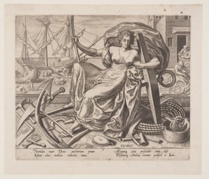 Doris, aus Die Berufe von Philips Galle