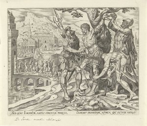 Israeliten befreien Achior (Geschichte von Judith und Holofernes)