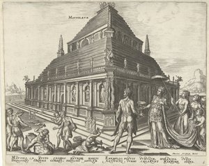 Mausoleum von Halikarnassos Die acht Weltwunder (Serientitel) von Philips Galle