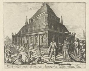 Mausoleum von Halikarnassos (Mavsolevm) (Die acht Weltwunder) von Philips Galle
