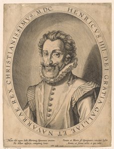 Porträt von Heinrich IV., König von Frankreich von Philips Galle