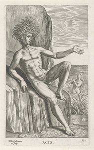 Flussgott Acis von Philips Galle