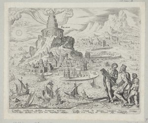 Der Leuchtturm von Alexandria von Philips Galle