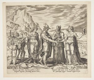 Die Hochzeit von Arbeit und Fleiß von Philips Galle