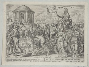 Der Triumph der Keuschheit von Philips Galle