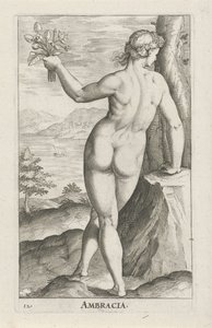 Wassernymphe Ambracia von Philips Galle