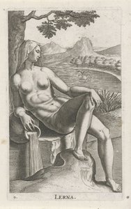 Wassernymphe Lerna von Philips Galle