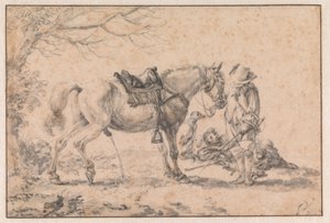 Das pissende Pferd von Philips Wouwerman