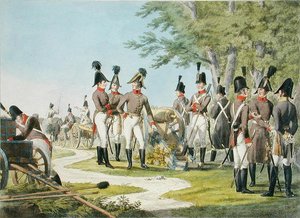 Die neue Artillerie und Ausrüstung der kaiserlich-königlichen österreichischen Armee nach den Napoleonischen Kriegen, ca. 1820 von Phillip von (after) Stubenrauch