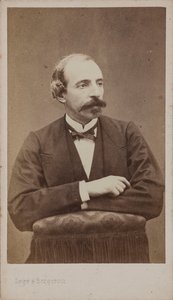 Porträt des Komponisten Émile Jonas 1827-1905