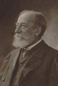 Porträt des Komponisten Camille Saint-Saëns, 1910