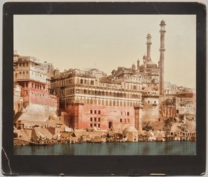 Indien. Benares. Aurangzebs Moschee, nach einem Foto von Dr. Kurt Boeck