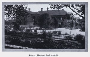 "Eringa," Kapunda, Südaustralien (s/w Foto) von Photographer Australian