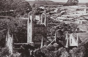 Historisches Port Arthur, Tasmanien (s/w Foto)