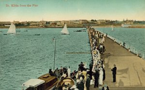 St Kilda vom Pier, Melbourne, Victoria, Australien von Photographer Australian