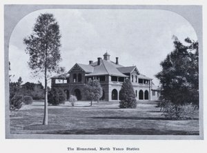Das Gehöft, North Yanco Station (s/w Foto)