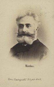 Max Nordau (1849-1923), ungarischer Zionistenführer und Autor