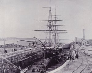 Kanada: HMS "Canada" von Photographer Canadian