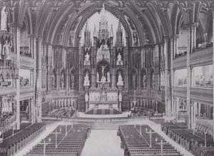 Innenraum der Notre-Dame-Kathedrale, Montreal