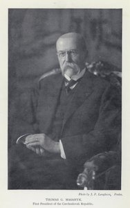 Tschechoslowakei: Thomas G. Masaryk, erster Präsident der Tschechoslowakischen Republik
