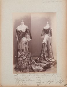 Albumseite: House of Worth, Ballkleid von Photographer French
