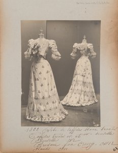 Albumseite: House of Worth, Abendkleid von Photographer French
